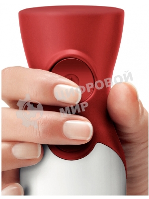 Блендер погружной Bosch MSM 64010 красный, 450 Вт, 2 скорости, турбо