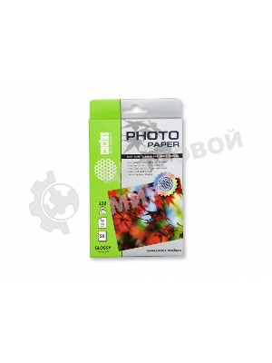 Фотобумага Cactus CS-GA623050 глянцевая A6 230 г/м2 50 листов