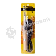 Паяльник ПД PROconnect, 220 В/65 Вт, деревянная ручка, блистер