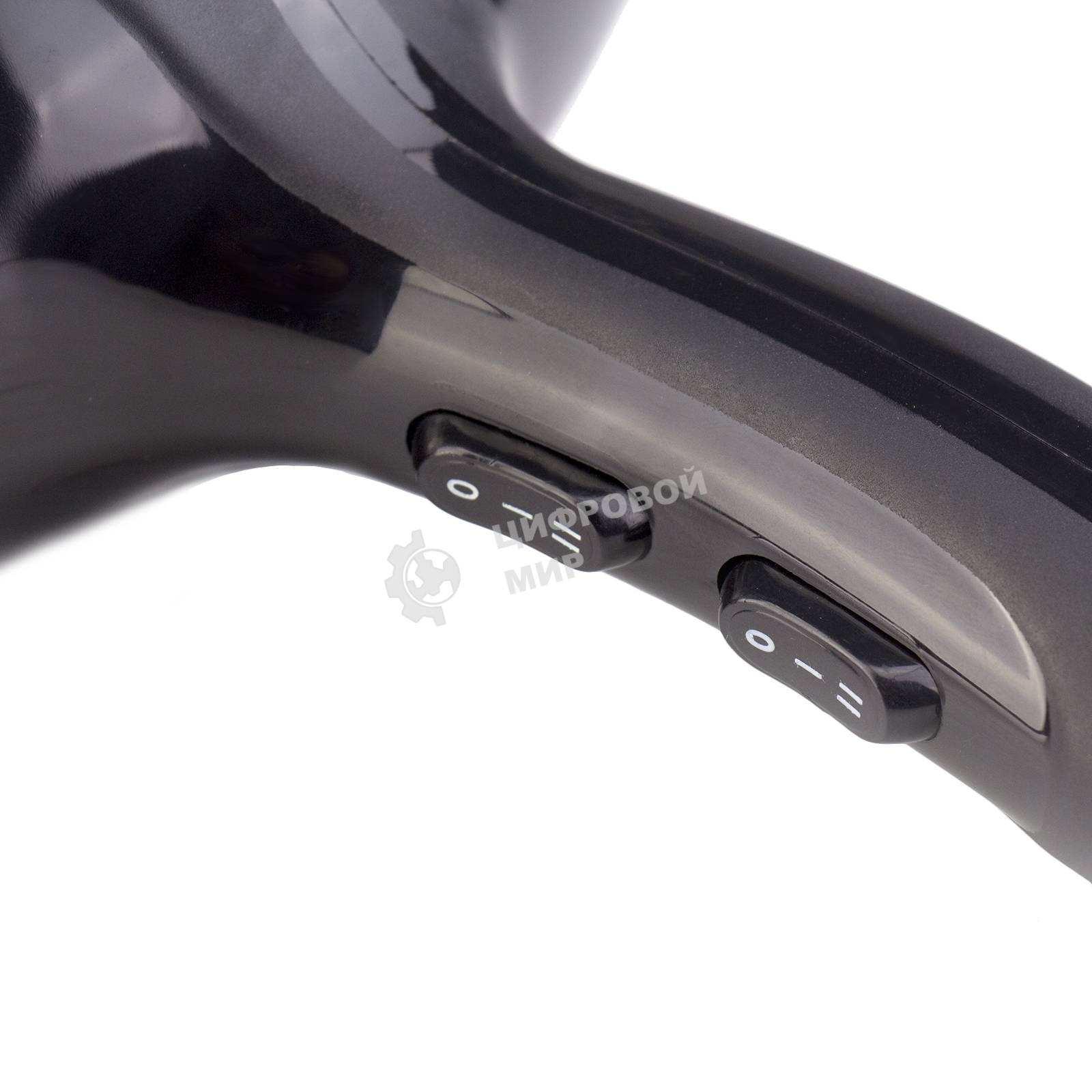 Фен для волос профессиональный Galaxy Line GL 4317, черный, 2200Вт, АС мотор, 2 скоростных режима, 3 температурных режима, защита мотора от перегрева, защитная сетка, подвесная петля,насадка-концентратор