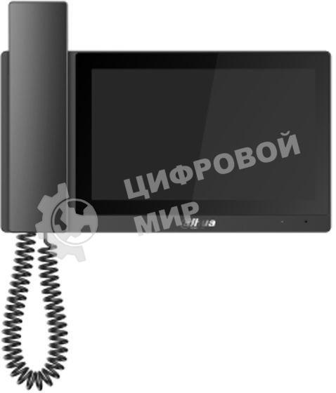 Видеодомофон Dahua DH-VTH5421E-H черный