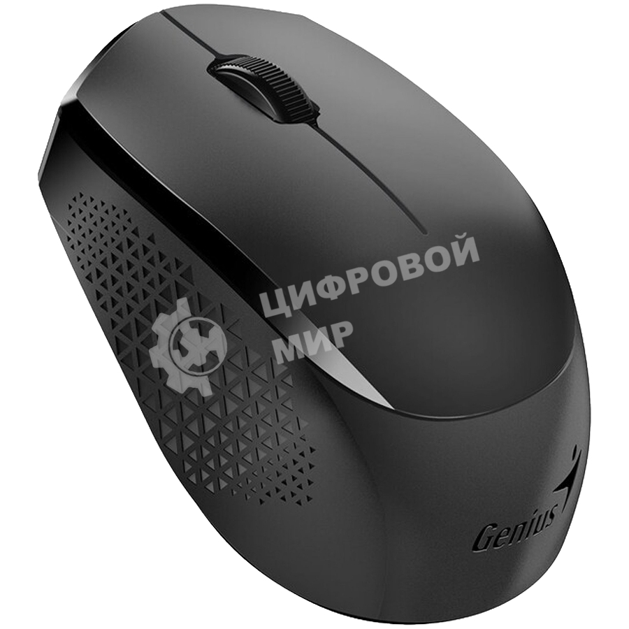 Мышь беспроводная Genius NX-8000S черный, 1200 dpi, радиоканал, USB, кнопки - 3