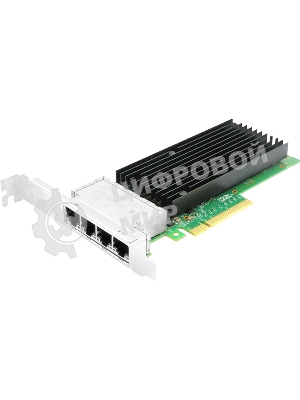 Сетевая карта PCIe x8 10G Quad Port Copper Network Card