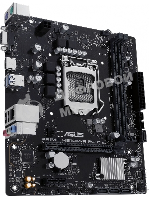 Материнская плата ASUS PRIME H510M-R R2.0-SI, LGA 1200, Intel H470, 2xDDR4, 4xSATA, 1xPCIe 4.0 x16, 1xPCIe x1, 1xHDMI, 1xVGA, 2xUSB-A 3.2 Gen 1, 2xUSB-A 2.0, 1x 1Gb LAN, 3x3.5 мм, 7.1, mATX
