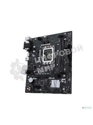 Материнская плата ASUS PRIME H610M-R D4-SI, LGA 1700, Intel H610, 2xDDR4, 4xSATA, 1xM.2 PCIe 3.0 x4, 1xPCIe 4.0 x16, 1xPCIe x1, 1xHDMI, 1xDVI, 1xVGA, 2xUSB-A 2.0, 2xUSB-A 3.2 Gen 1, 1x 1Gb LAN, 3x3.5 мм, 7.1, mATX