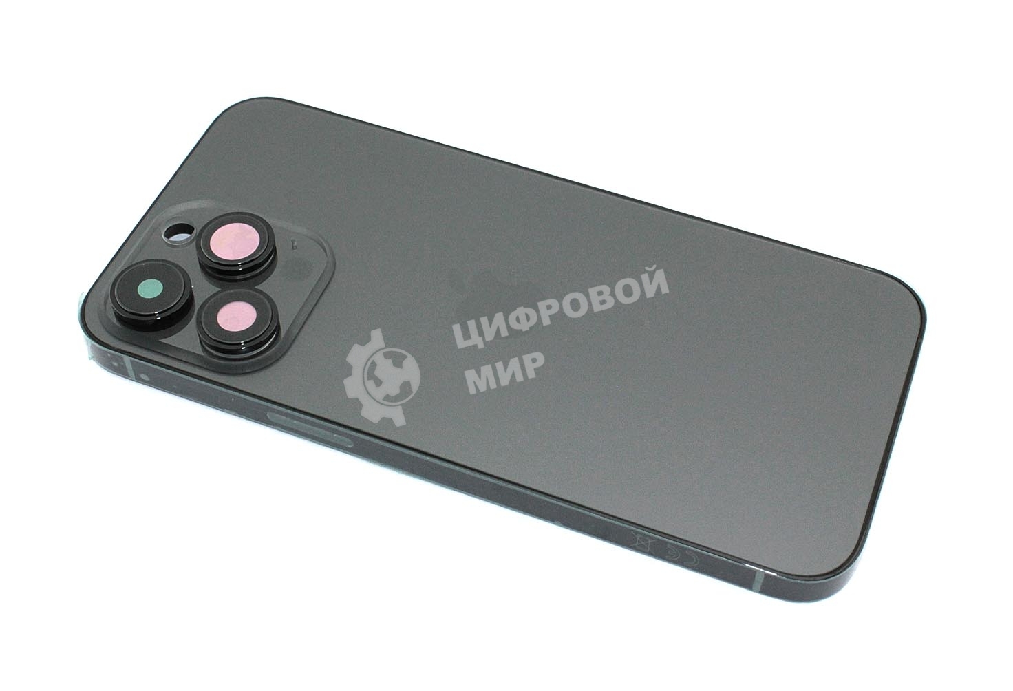 Задняя крышка (корпус) в сборе с рамкой для Apple iPhone 14 Pro Max черный