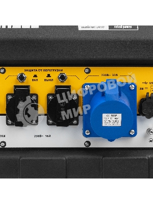 Электрогенератор бензиновый Denzel PS 80 EA, 8 кВт, 85 дБ, 90 кг