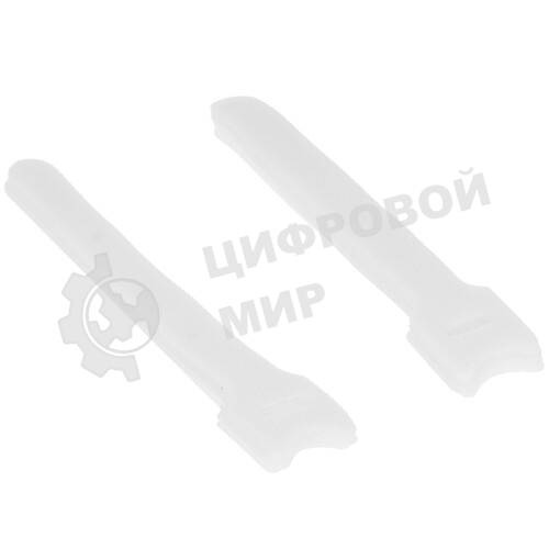 Хомуты-липучки Cablexpert на основе ленты Velcro VT-125x11WT 125 x 11 мм, белые (12 шт.)