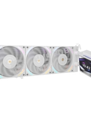 Система жидкостного охлаждения Thermalright Hyper Vision 360 ARGB Soc-AM5/AM4/1151/1200/2066/2011/1700 черный 4-pin 29.6dB Al LCD Ret (H-VISION-360-BL-ARGB)