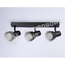 Светильник Ambrella light TA13122/3 BK/WH черный/белый GU10/3 max 12W 470*85*150