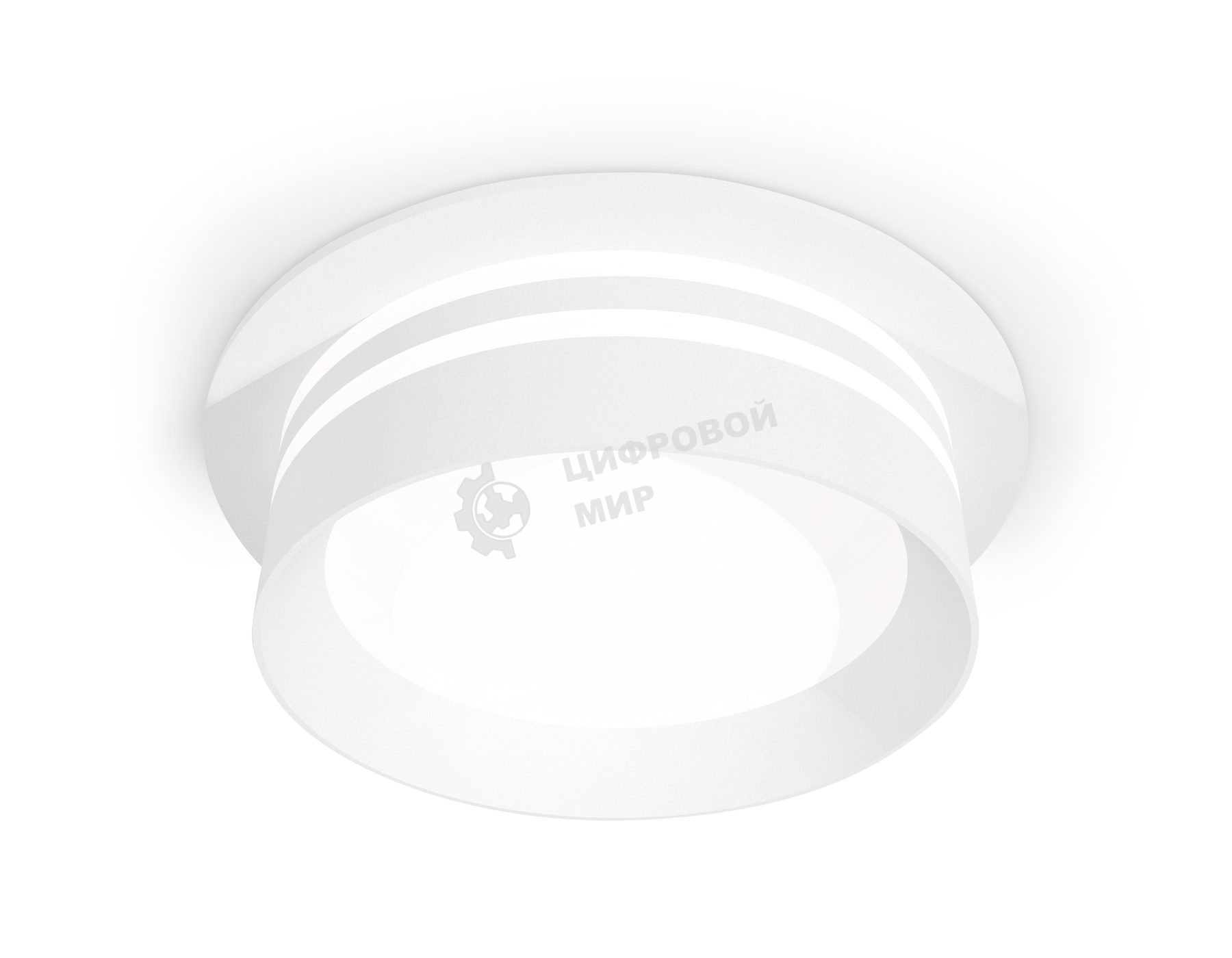 Комплект встраиваемого светильника Ambrella light XC8050021 SWH/FR белый песок/белый матовый GX53 (C8050, N8477)