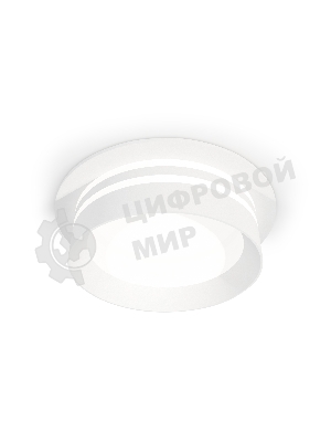 Комплект встраиваемого светильника Ambrella light XC8050021 SWH/FR белый песок/белый матовый GX53 (C8050, N8477)