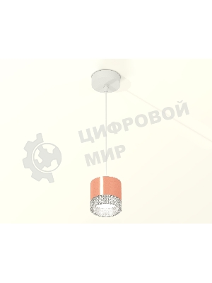 Светильник Ambrella Light XP8122030 PPG/CL/SWH золото розовое полированное/прозрачный/белый песок GX53 (A2331, C8122, N8480)