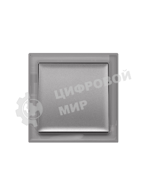 SF350501 Рамка SIGMA Briz (Сталь Стекло закаленное натуральное) 1-ая