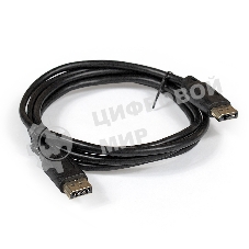 Кабель ExeGate EX284911RUS DisplayPort (20M-20M) 1.0м ExeGate EX-CC-DP-1.0 v1.2, позол. контакты