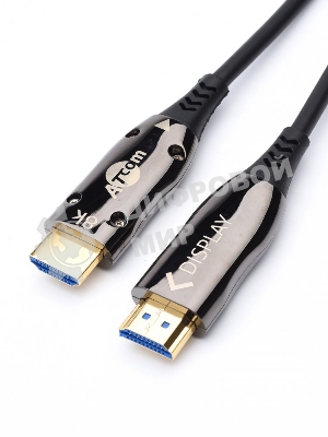 Кабель HDMI 10 м (HIGH speed, Metal gold, Optical) 8K VER 2.1 Кабель HDMI 10 м (HIGH speed, Metal gold, Optical) 8K VER 2.1