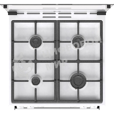 Плита комбинированная Gorenje GK6A20WF белый, конфорок 4 газовых, духовка 65 л, 60 см x 85 см x 60 см