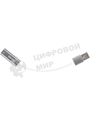 Переходник аудио USB2.0(M)-->3.5мм F (гнездо) Telecom 0.1м