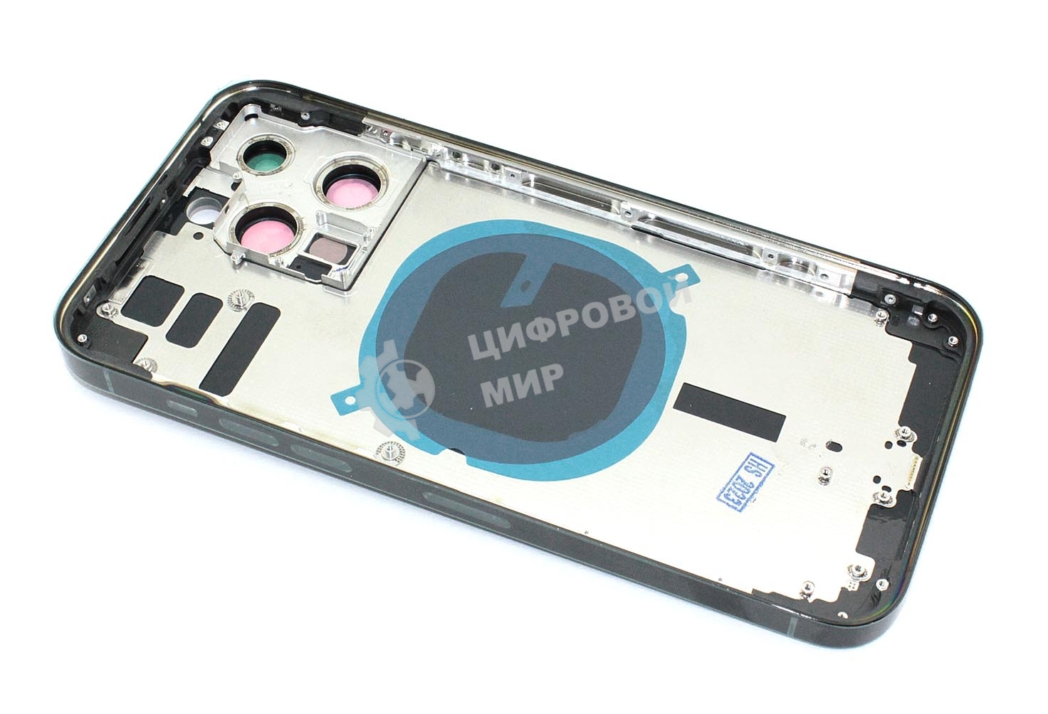 Задняя крышка (корпус) в сборе с рамкой для Apple iPhone 14 Pro Max черный