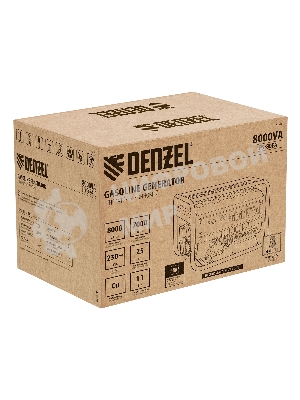 Электрогенератор бензиновый Denzel PS 80 EA, 8 кВт, 85 дБ, 90 кг