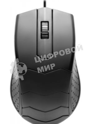 Мышь проводная Defender HIT MB-530 черный, 1000 dpi, USB, кнопки - 3