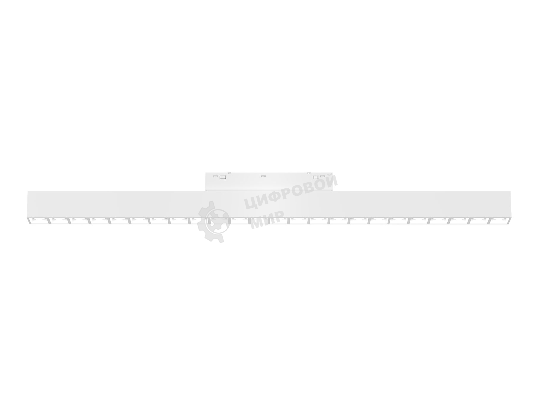 Трековый линейный светильник Ambrella light GL4510 WH белый IP20 24W 3CCT 3000-6000K SMART 48V 24° 435*22*25