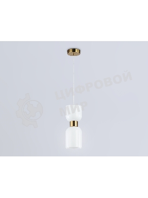 Светильник Ambrella light LH56091 BS/FR латунь/белый матовый E14 max 60W D120*1500