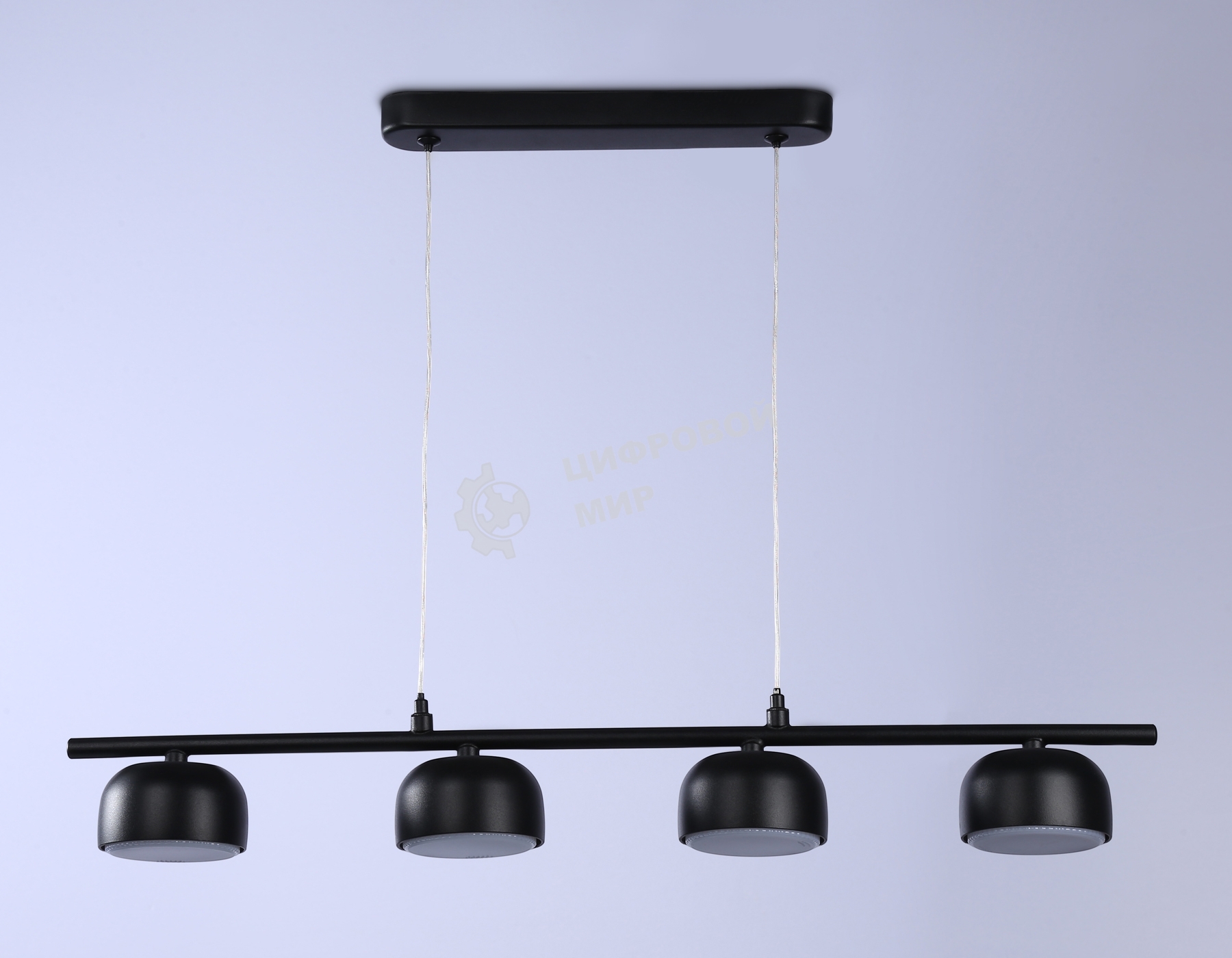 Светильник Ambrella light TN71039/4 BK черный GX53/4 max 12W 600*80*1100