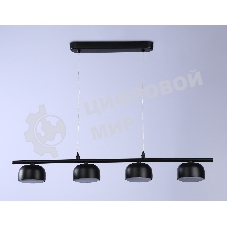 Светильник Ambrella light TN71039/4 BK черный GX53/4 max 12W 600*80*1100