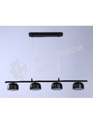 Светильник Ambrella light TN71039/4 BK черный GX53/4 max 12W 600*80*1100