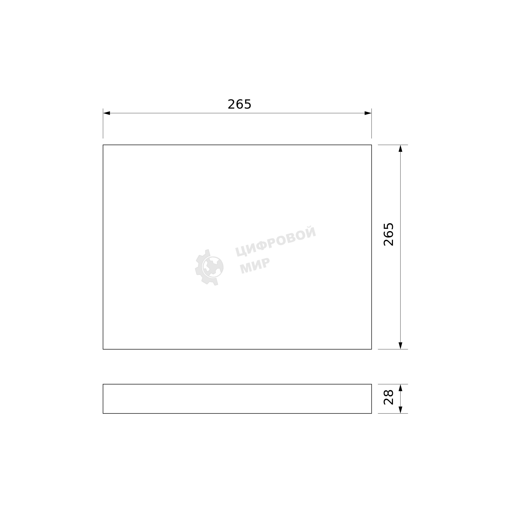DLS034 24W 4200K/ Светильник светодиодный стационарный белый