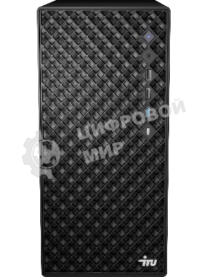 Компьютер IRU Tactio 520B6SB MT Ryzen 5 8600G (4.3) 16Gb SSD 512Gb RGr FreeDOS 2.5xGbitEth 450W черный (RUS) (2116631)