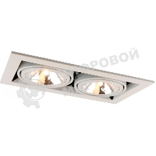 Светильник потолочный ARTE LAMP A5949PL-2WH белый металл краш. 2хg9 2х40Вт l35хw20хh8