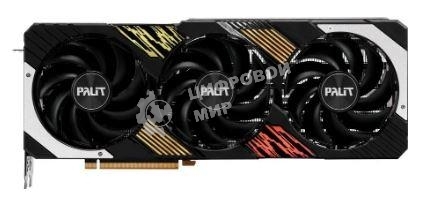 Видеокарта Palit RTX4070Ti GAMINGPRO OC NVIDIA GeForce RTX 4070TI PCI-E 4.0 12288Mb 192 GDDR6X 2310/21000 HDMIx1 DPx3 HDCP Ret