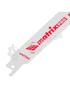 Полотна универсальные Matrix для сабельной пилы S922VF,125/1,8 - 2,5 мм,Bimetal,2 шт., PRO