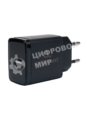 Сетевое зарядное устройство Cablexpert MP3A-PC-57, 5Вт, 1А, 1хUSB, черный, пакет
