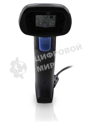 Сканер штрих-кода ручной QW2500 KIT, имидж 2D, 30 скан/сек, USB, черный