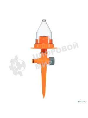 Дождеватель с садовым фонариком, работает от давления воды ЧЕТЫРЕ СЕЗОНА