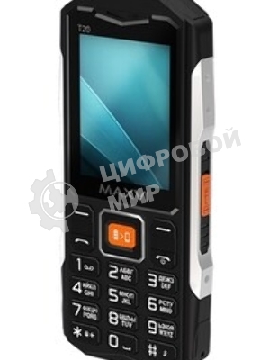 Мобильный телефон Maxvi RT-03 + док-станция, черный