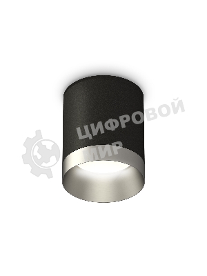 Светильник Ambrella Light XS6302023 SBK/MCH черный песок/хром матовый MR16 GU5.3 (C6302, N6133)