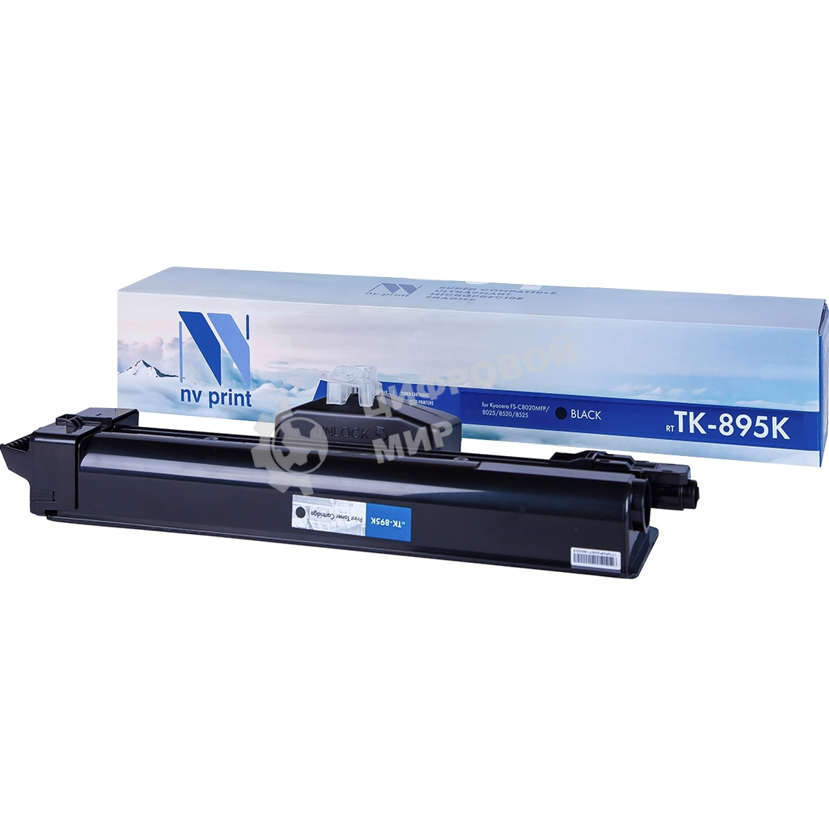 Картридж NVPrint совместимый Kyocera TK-895 черный для FS-C8020MFP/C8025MFP/C8520MFP/C8525MFP (12000k)