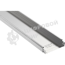 Лоток листовой неперфорированный 300х50 L3000 сталь 0.8мм ИЭК CLN10-050-300-3