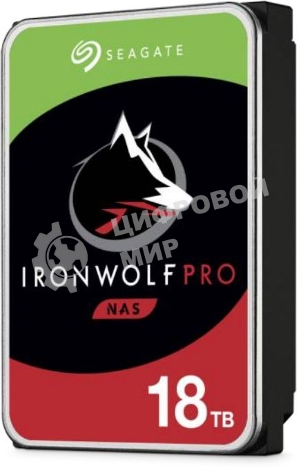 Жесткий диск Seagate Original SATA-III 18Tb ST18000NE000 NAS Ironwolf Pro (7200rpm) 256Mb 3.5