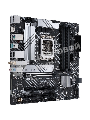 Материнская плата ASUS PRIME B660M-A WIFI D4, Socket LGA 1700, Intel B660, 4xDDR4, 4xSATA, 2xM.2, 1xPCIe 4.0 x16, 1xPCIe 3.0 x16, 1xDP, 2xHDMI, 1x 1Gb LAN, 2xUSB-A 3.2 Gen 2, 4xUSB-A 2.0, 3x3.5 мм, 7.1, mATX