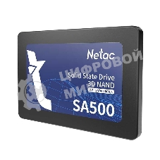 Накопитель SSD Netac SA500, 128Gb, SATA III, 2.5