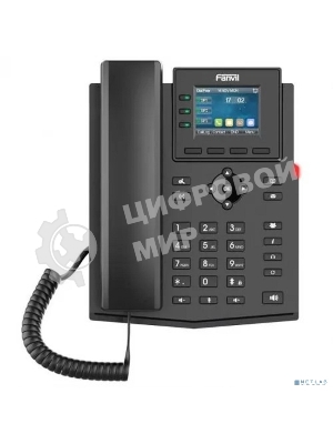 Телефон IP Fanvil X303P черный