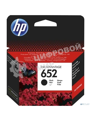 Картридж струйный HP №652 (F6V25AE) черный, 360 стр., для DJ IA 1115/2135/3635/4535/3835/4675
