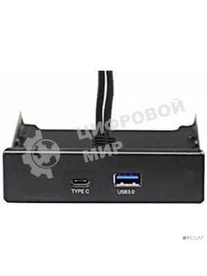 Планка USB на переднюю панель ExeGate U3H-617, 3,5
