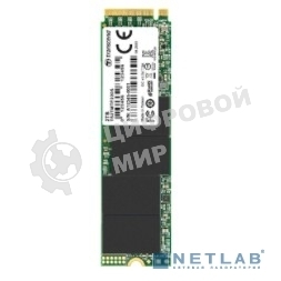 Накопитель SSD Transcend MTE220S SSD 256GB, 3D TLC, M.2 (2280), PCIe Gen 3.0 x4, NVMe, R3300/W1100, TBW 550