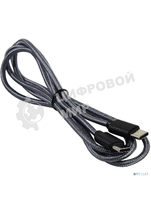 Кабель 5bites TC202-612G Type-C, CM-CM, 60W, 1.2M, серый